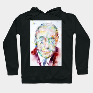 PABLO NERUDA - watercolor portrait.3 Hoodie